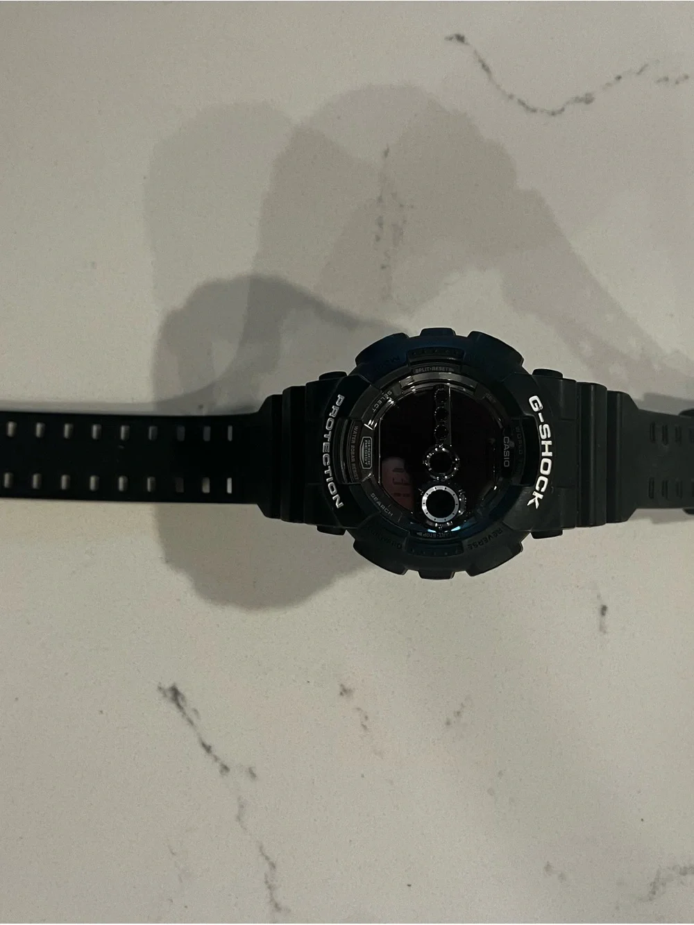 Casio G-Shock Black Resin Digital Sport Watch